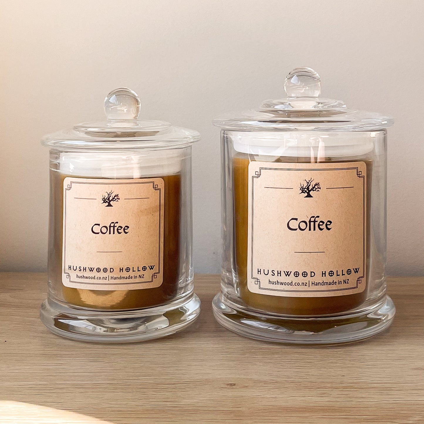 Soy Candle - Coffee - Hushwood Hollow