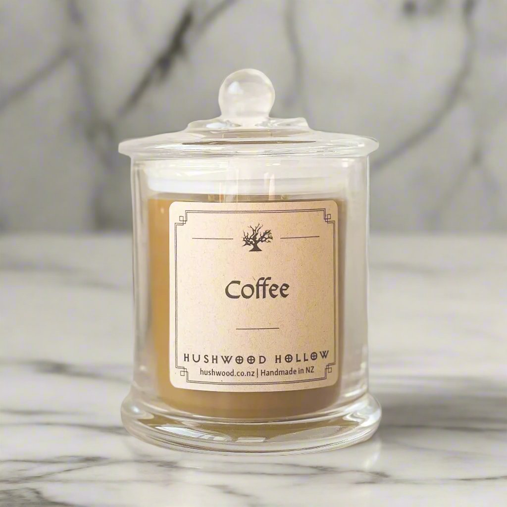 Soy Candle - Coffee - Hushwood Hollow