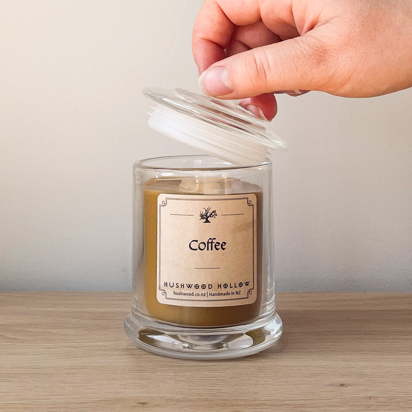 Soy Candle - Coffee - Hushwood Hollow