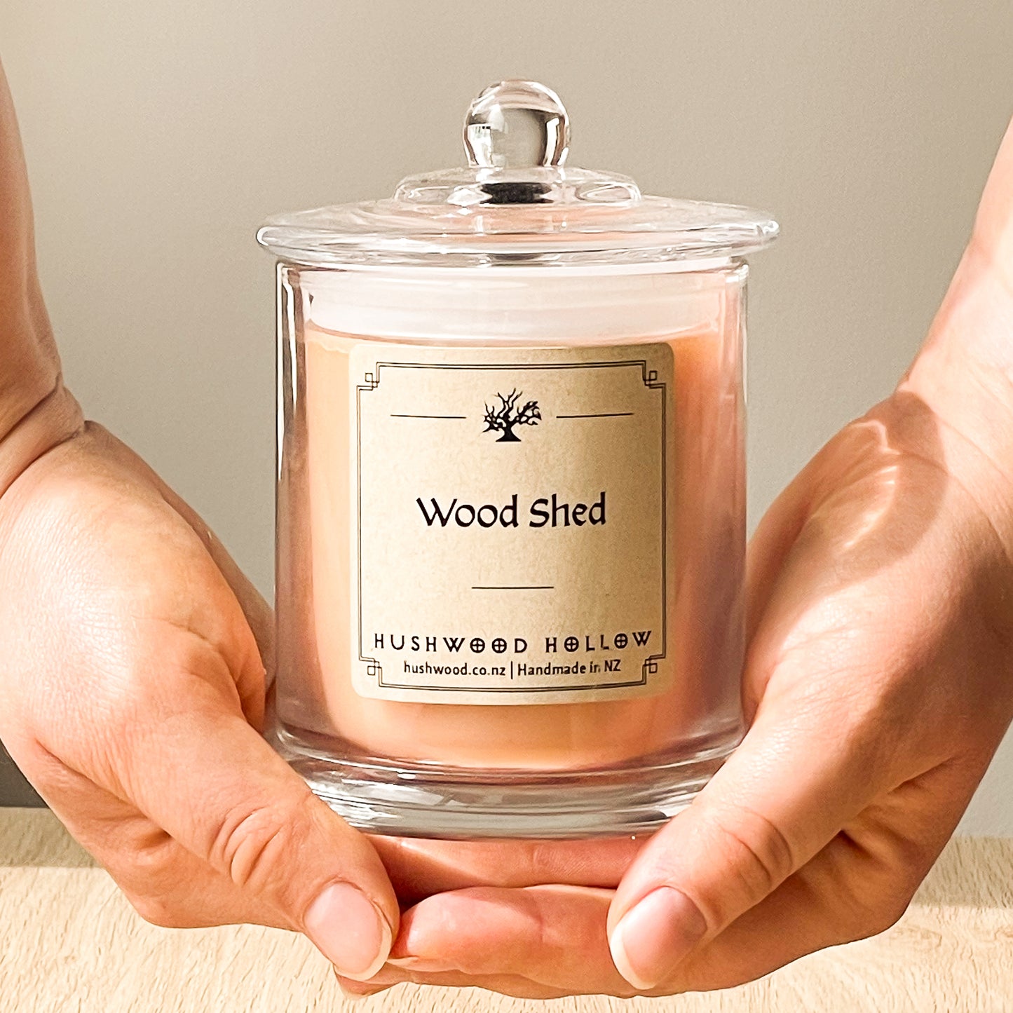 Soy Candle - Wood Shed - Hushwood Hollow