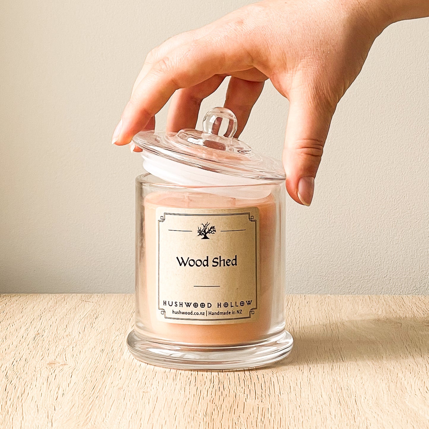 Soy Candle - Wood Shed - Hushwood Hollow