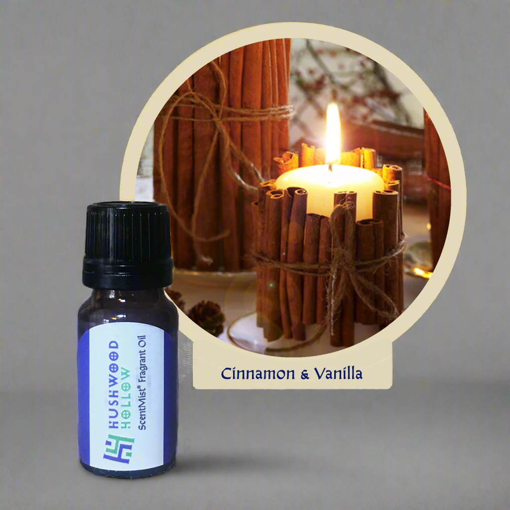 Cinnamon & Vanilla - ScentMist® Fragrance Oil - 10ml - Hushwood Hollow