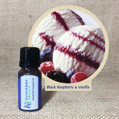 Black Raspberry & Vanilla - ScentMist® Fragrance Oil - 10ml - Hushwood Hollow