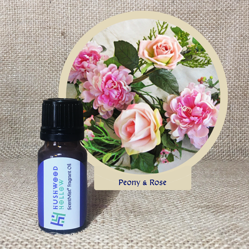 Peony & Rose - ScentMist® Fragrance Oil - 10ml - Hushwood Hollow