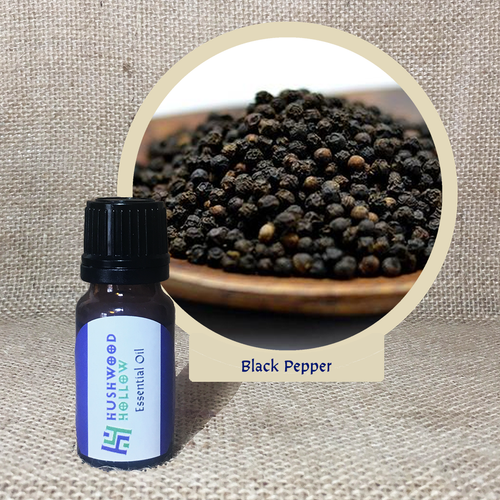 Black Pepper - Pure Therapeutic Grade Essential Oil - Hushwood Hollow